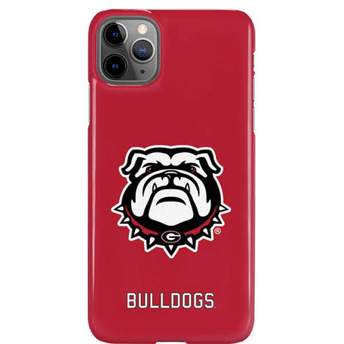 University of Georgia Bulldogs Logo iPhone Cases