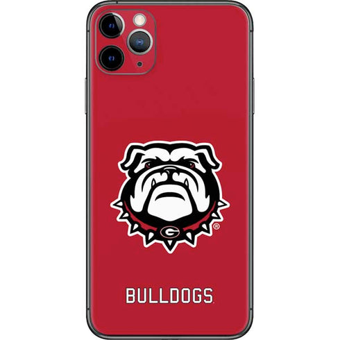 University of Georgia Bulldogs Logo iPhone 11 Pro Max Skin