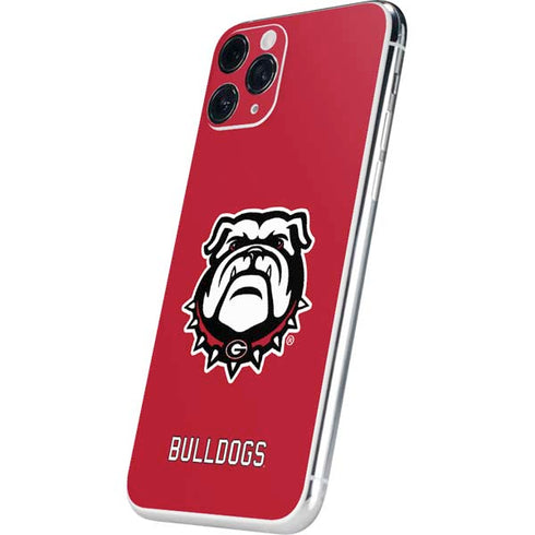 University of Georgia Bulldogs Logo iPhone 11 Pro Skin