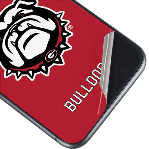 University of Georgia Bulldogs Logo iPhone 11 Skin