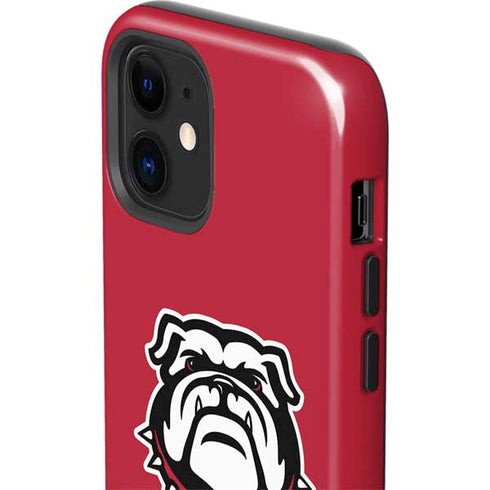 University of Georgia Bulldogs Logo iPhone 12 Impact Case