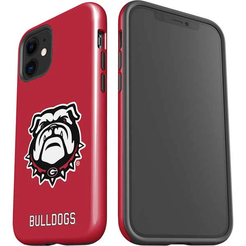 University of Georgia Bulldogs Logo iPhone 12 Impact Case