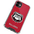 University of Georgia Bulldogs Logo iPhone 12 Mini Clear Case
