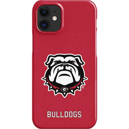 University of Georgia Bulldogs Logo iPhone 12 Mini Lite Case