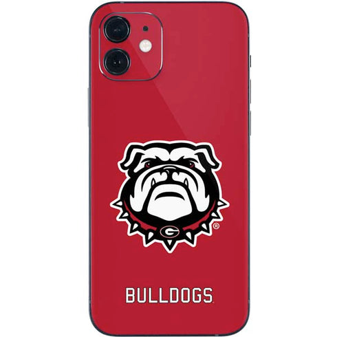 University of Georgia Bulldogs Logo iPhone 12 Mini Skin