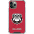 University of Georgia Bulldogs Logo iPhone 12 Pro Clear Case