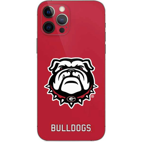 University of Georgia Bulldogs Logo iPhone 12 Pro Skin