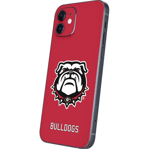 University of Georgia Bulldogs Logo iPhone 12 Skin