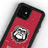 University of Georgia Bulldogs Logo iPhone 12 Waterproof Case