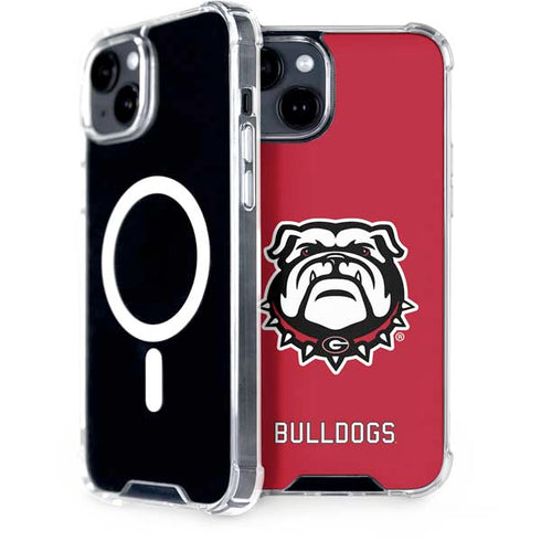 University of Georgia Bulldogs Logo iPhone 13 MagSafe Case