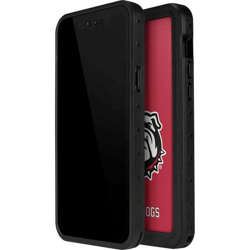 University of Georgia Bulldogs Logo iPhone 13 Mini Waterproof Case