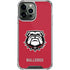 University of Georgia Bulldogs Logo iPhone 13 Pro Max Clear Case