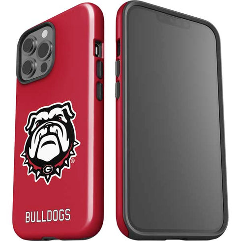 University of Georgia Bulldogs Logo iPhone 13 Pro Max Impact Case