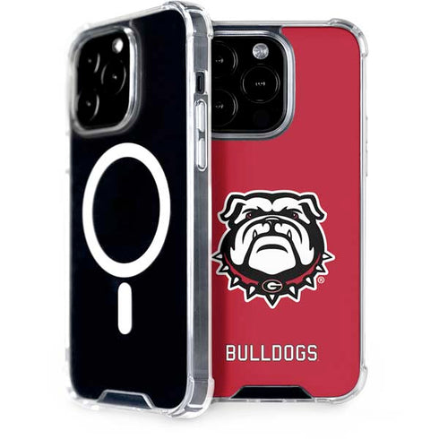 University of Georgia Bulldogs Logo iPhone Cases