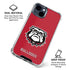 University of Georgia Bulldogs Logo iPhone 14 Plus Clear Case