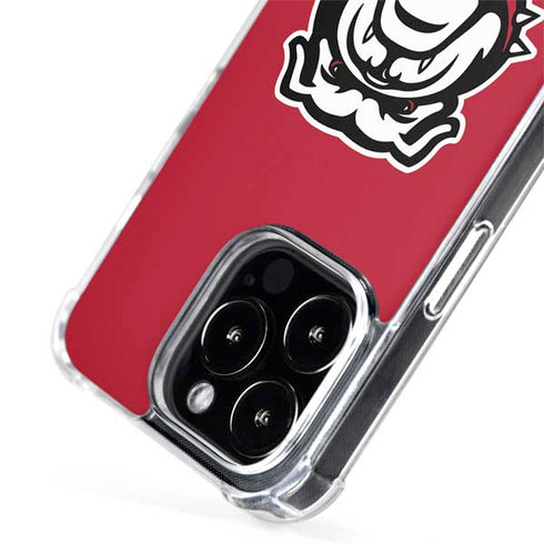 University of Georgia Bulldogs Logo iPhone 14 Pro Max MagSafe Case