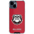 University of Georgia Bulldogs Logo iPhone 15 Clear Case