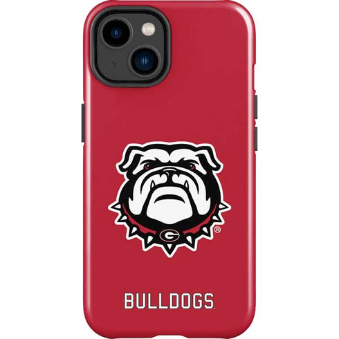 University of Georgia Bulldogs Logo iPhone 15 Impact Case