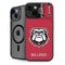 University of Georgia Bulldogs Logo iPhone 15 Kickstand Case