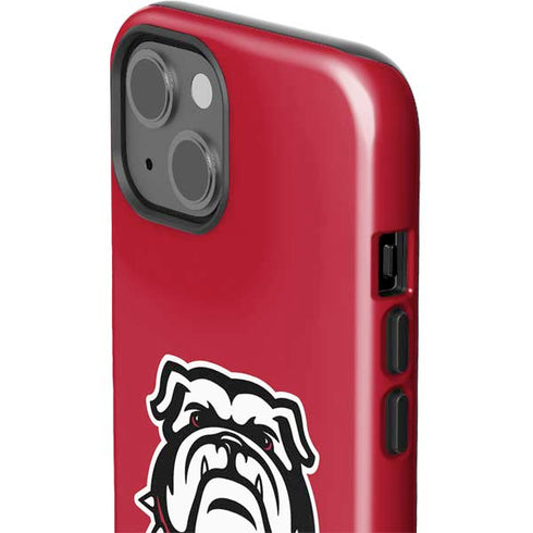 University of Georgia Bulldogs Logo iPhone 15 Plus Impact Case