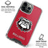 University of Georgia Bulldogs Logo iPhone 15 Pro Clear Case