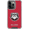 University of Georgia Bulldogs Logo iPhone 15 Pro Max Clear Case