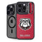 University of Georgia Bulldogs Logo iPhone 15 Pro Max Kickstand Case