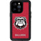 University of Georgia Bulldogs Logo iPhone 15 Pro Waterproof Case
