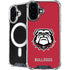 University of Georgia Bulldogs Logo iPhone 16 MagSafe Case