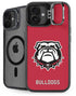 University of Georgia Bulldogs Logo iPhone 16 Plus Kickstand Case