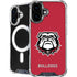 University of Georgia Bulldogs Logo iPhone 16 Plus MagSafe Case