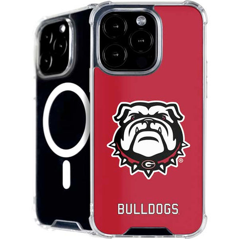 University of Georgia Bulldogs Logo iPhone 16 Pro Max MagSafe Case