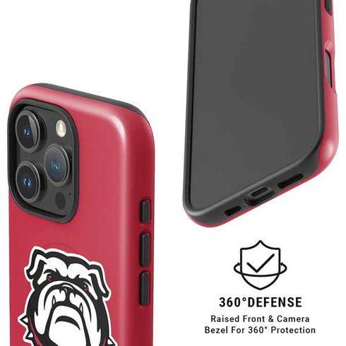 University of Georgia Bulldogs Logo iPhone 16 Pro Max Magsafe Impact Case
