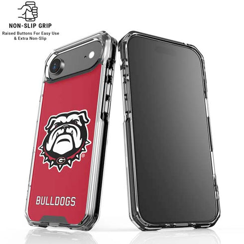 University of Georgia Bulldogs Logo iPhone 17 Air Clear Case