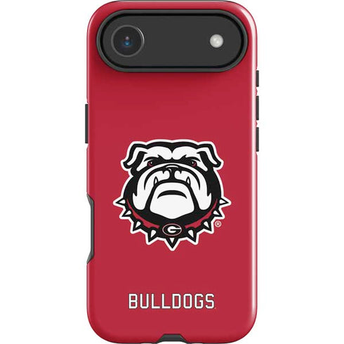 University of Georgia Bulldogs Logo iPhone 17 Air Impact Case