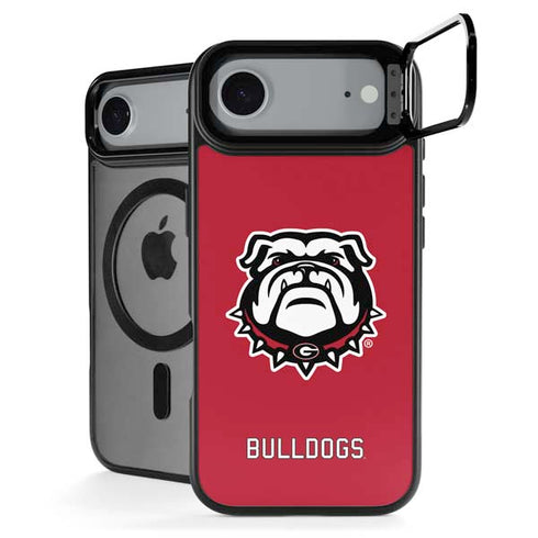 University of Georgia Bulldogs Logo iPhone 17 Air Kickstand Case