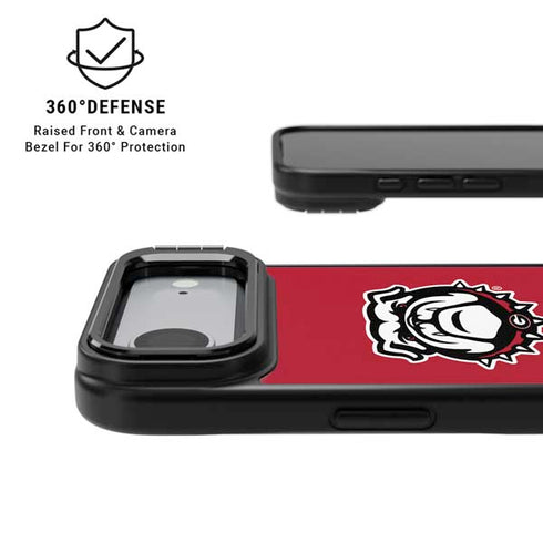 University of Georgia Bulldogs Logo iPhone 17 Air Kickstand Case