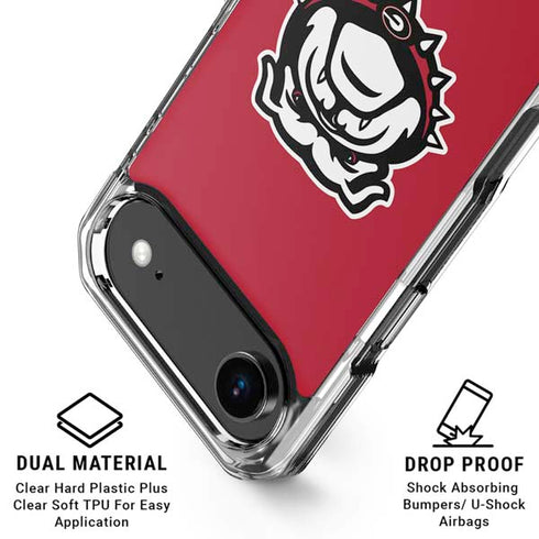 University of Georgia Bulldogs Logo iPhone 17 Air MagSafe Case