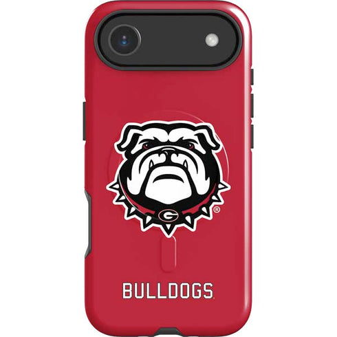 University of Georgia Bulldogs Logo iPhone 17 Air Magsafe Impact Case