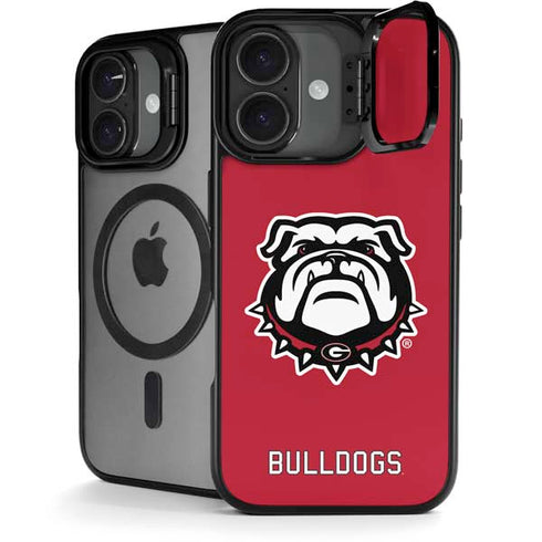 University of Georgia Bulldogs Logo iPhone 17 Kickstand Case