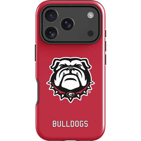 University of Georgia Bulldogs Logo iPhone 17 Pro Impact Case