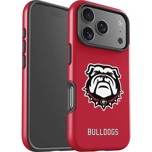 University of Georgia Bulldogs Logo iPhone 17 Pro Impact Case