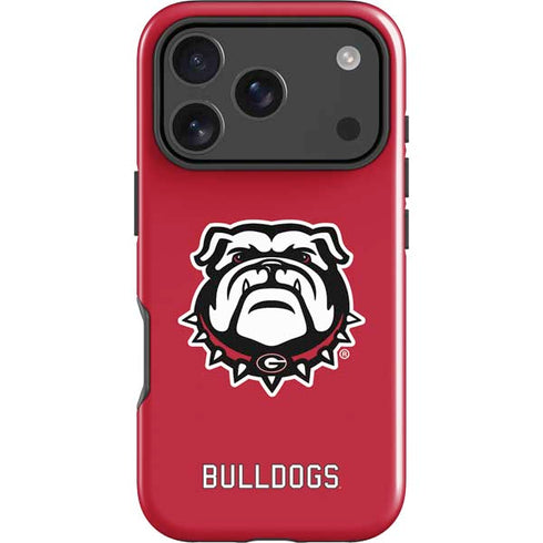 University of Georgia Bulldogs Logo iPhone 17 Pro Max Impact Case