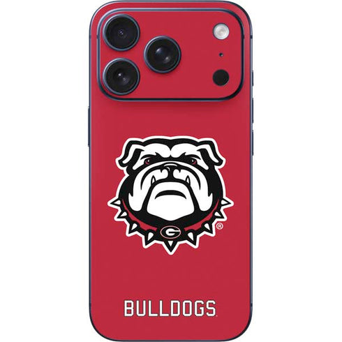 University of Georgia Bulldogs Logo iPhone 17 Pro Skin