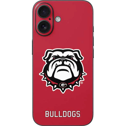 University of Georgia Bulldogs Logo iPhone 17 Skin