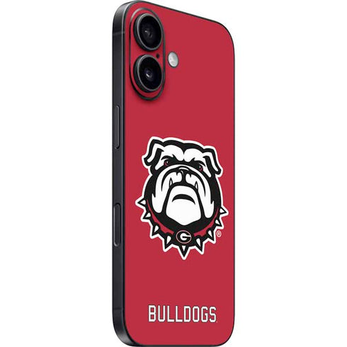 University of Georgia Bulldogs Logo iPhone 17 Skin