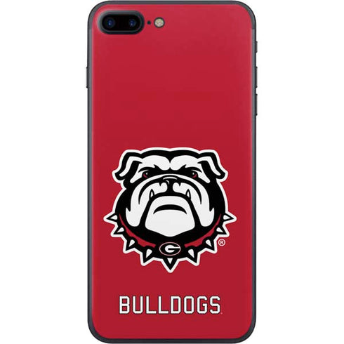 University of Georgia Bulldogs Logo iPhone 8 Plus Skin