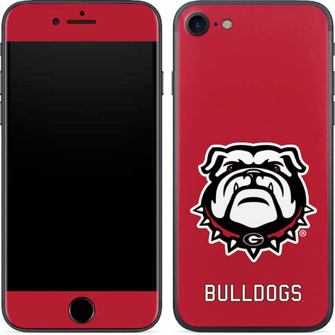 University of Georgia Bulldogs Logo iPhone 8 Skin
