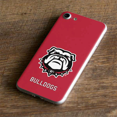University of Georgia Bulldogs Logo iPhone 8 Skin