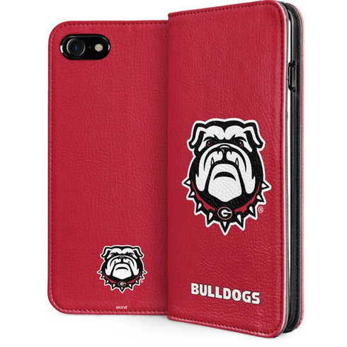 University of Georgia Bulldogs Logo iPhone Cases